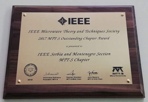 MTT-S Outstanding Chapter Award 2017