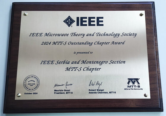 MTT-S Outstanding Chapter Award 2024